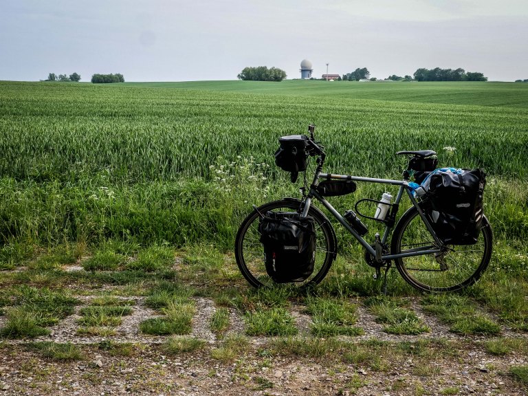 remnants of the West German border