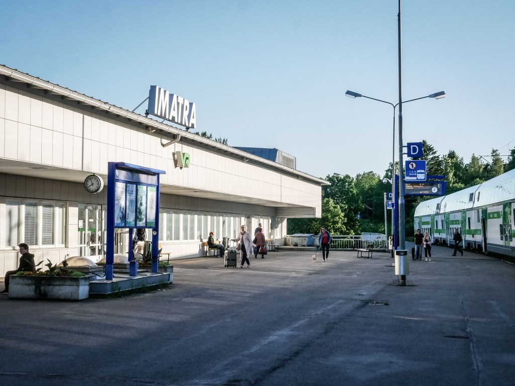 Finland-Imatra-train-station